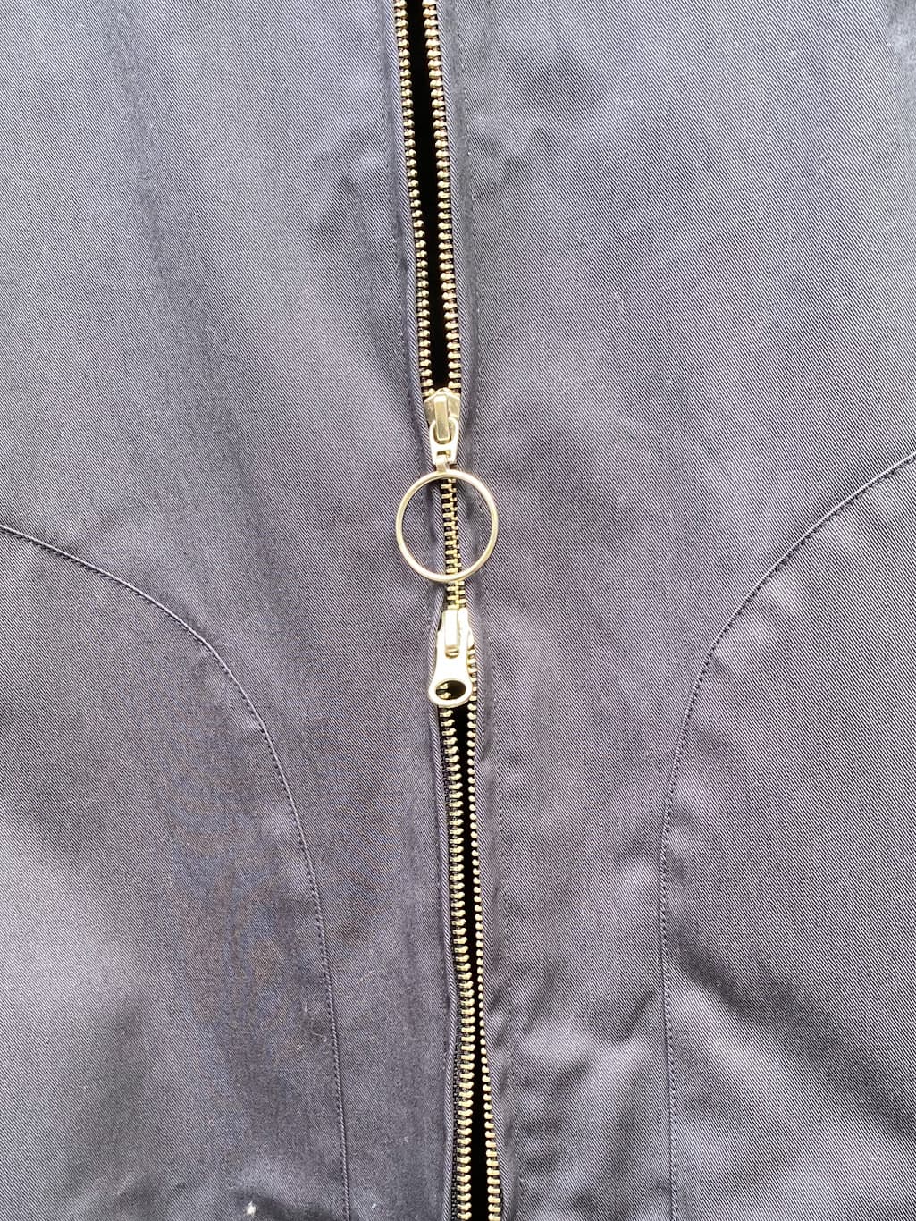 ”Ventile Gear"チノクロス ラグラン MA-1ブルゾン UK.NAVY