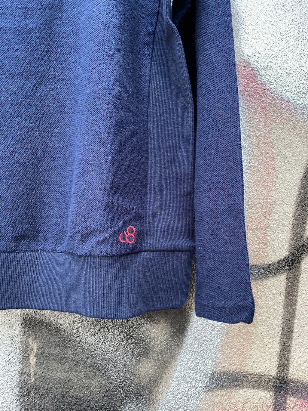 パイルロングスリーブTシャツ Navy