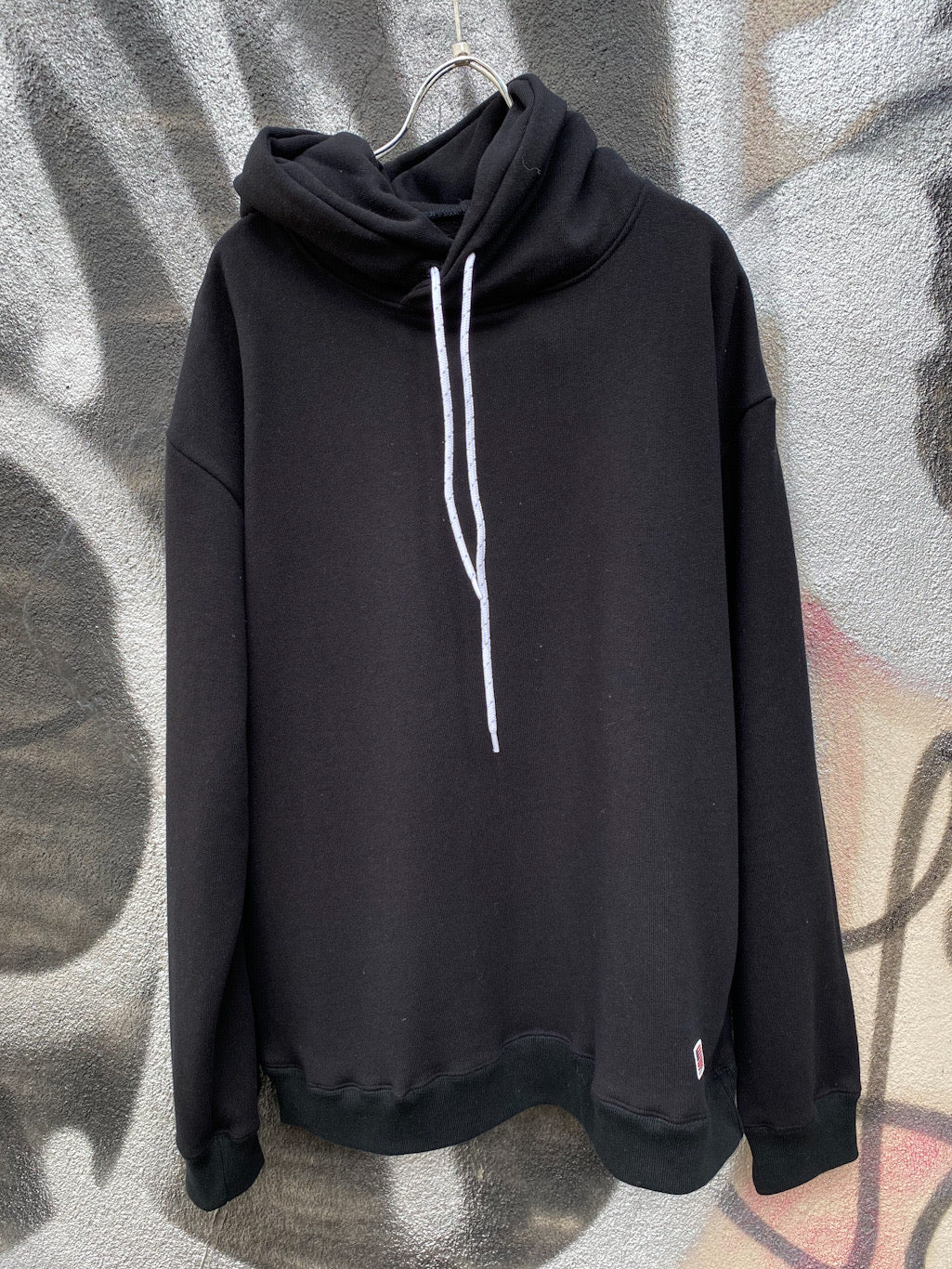 USコットンプルオーバーフーディ Black