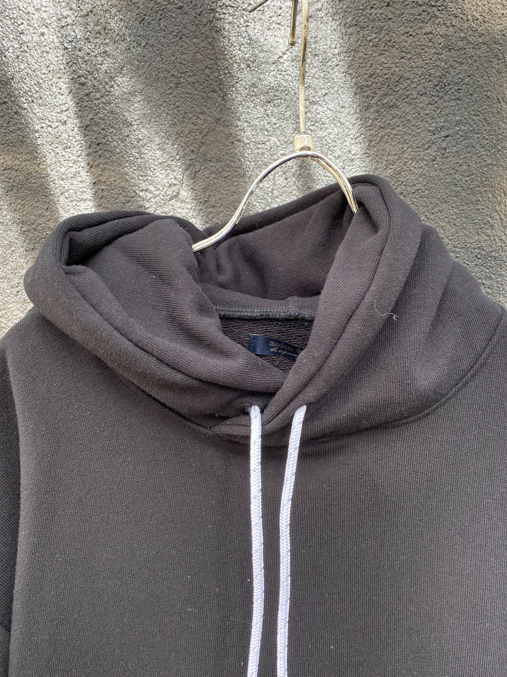 USコットンプルオーバーフーディ Black