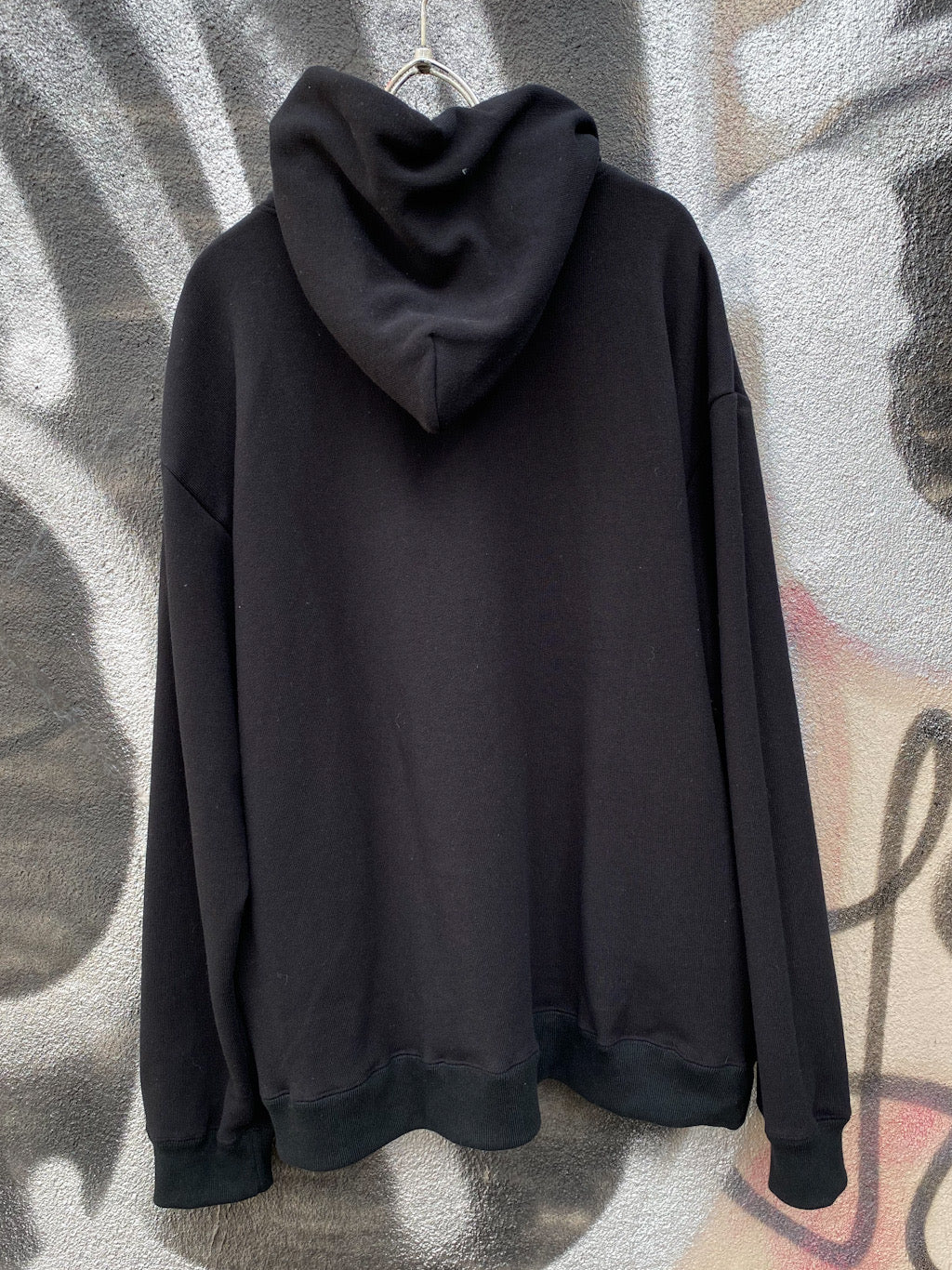 USコットンプルオーバーフーディ Black