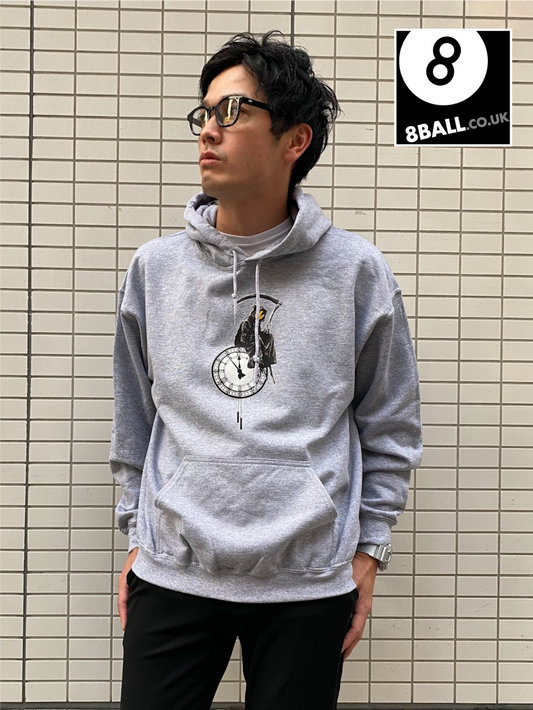 バンクシープリントパーカー