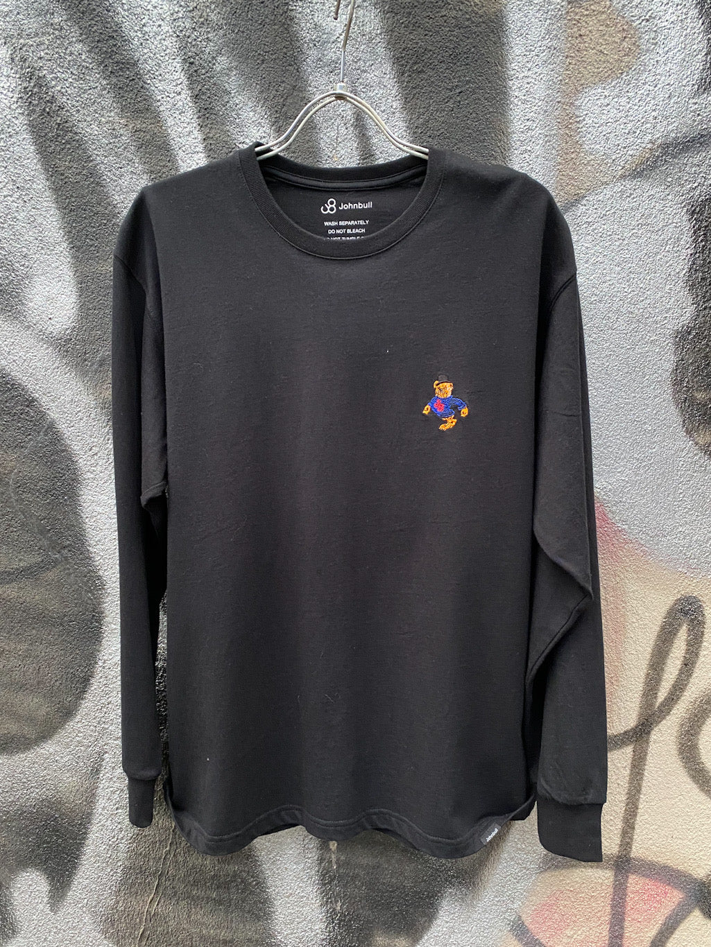 ワンポイント刺繍ロングスリーブT