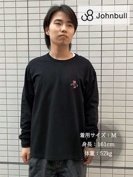 ワンポイント刺繍ロングスリーブT