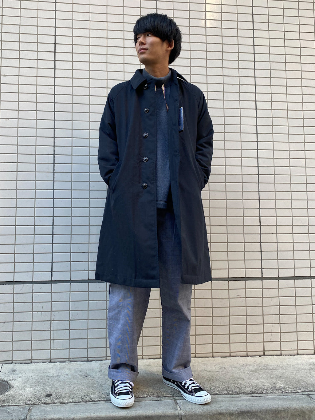 Solotex(ソロテックス) T/W サーモライト 中綿 ステンカラーコート
