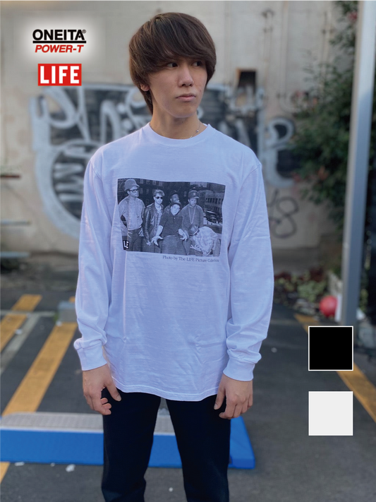 LIFE RUNDMC×Beastie Boys ロングスリーブT