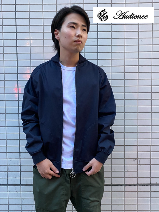 ”Ventile Gear"チノクロス ラグラン MA-1ブルゾン UK.NAVY