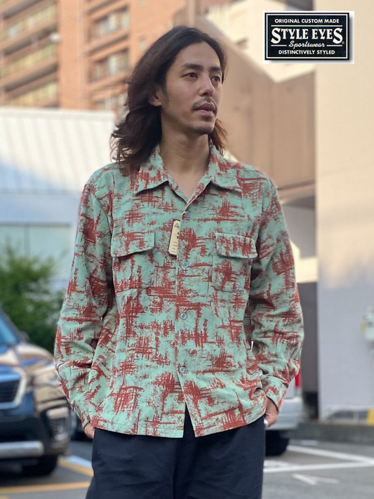 CORDUROY SPORTS SHIRT "SPLASH"