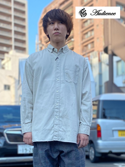 6オンス オックスフォード ボタンダウン 長袖 ボクシーシャツ