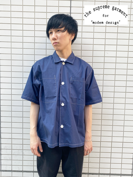 Lucas Shirt ルーカスシャツ Navy