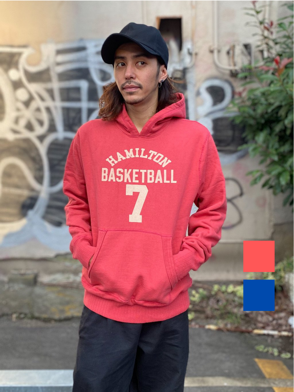 Sweat Hooded Parka HAMILTON BASKETBALL