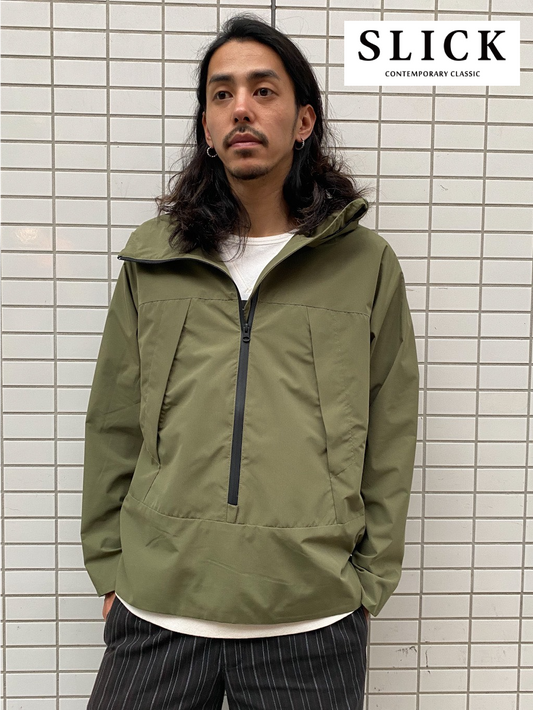 2レイヤーシェル アノラックパーカー
