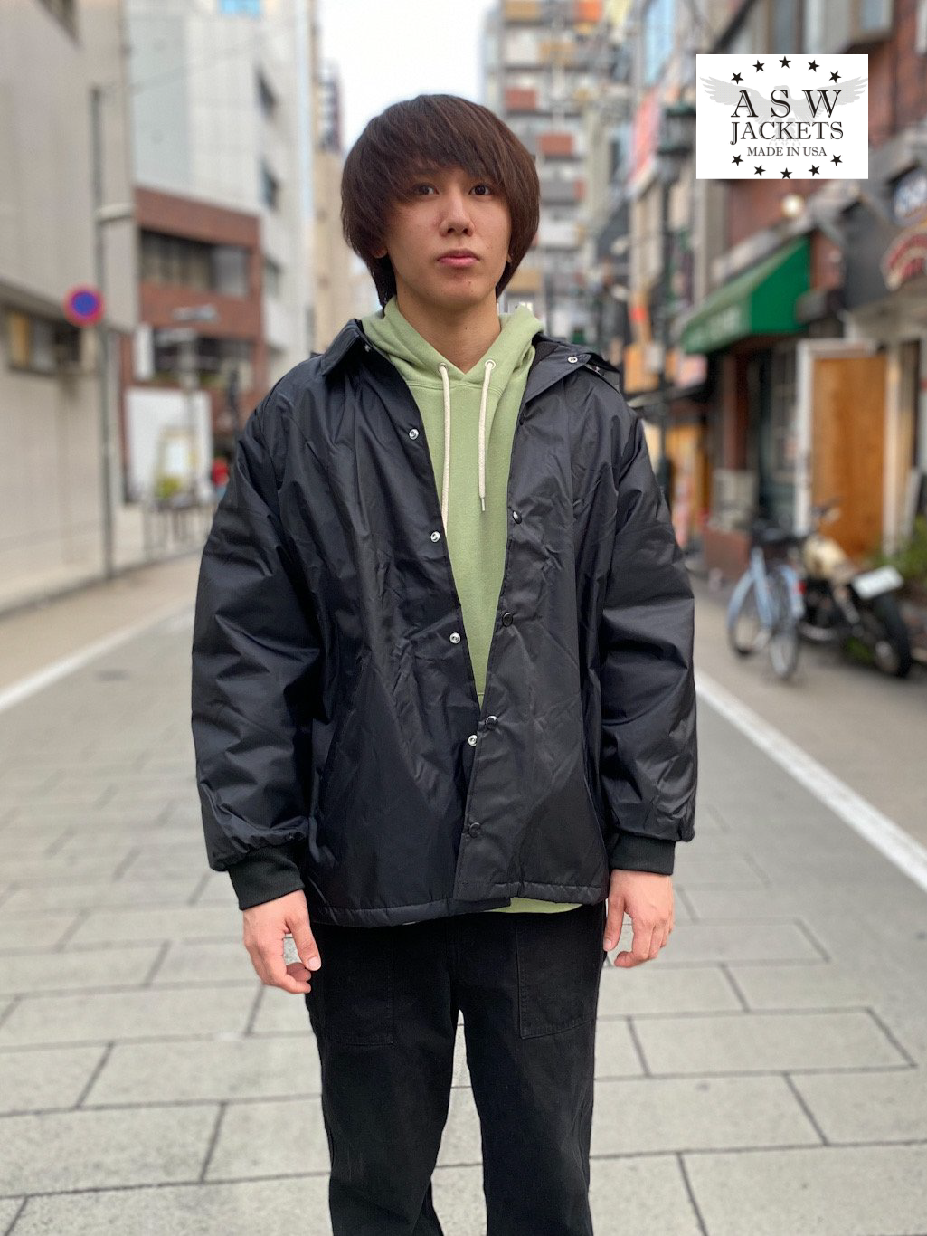 AHH ASW COACH JACKET 長谷川昭雄 AHH ASW COACH JACKET 長谷川昭雄 AHH ASW COACH JACKET 長谷川昭雄 AHH ASW COACH JACKET 長谷川昭雄