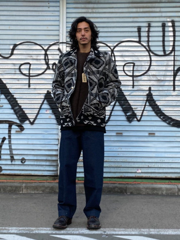 Native American Wool Blanket Jacket