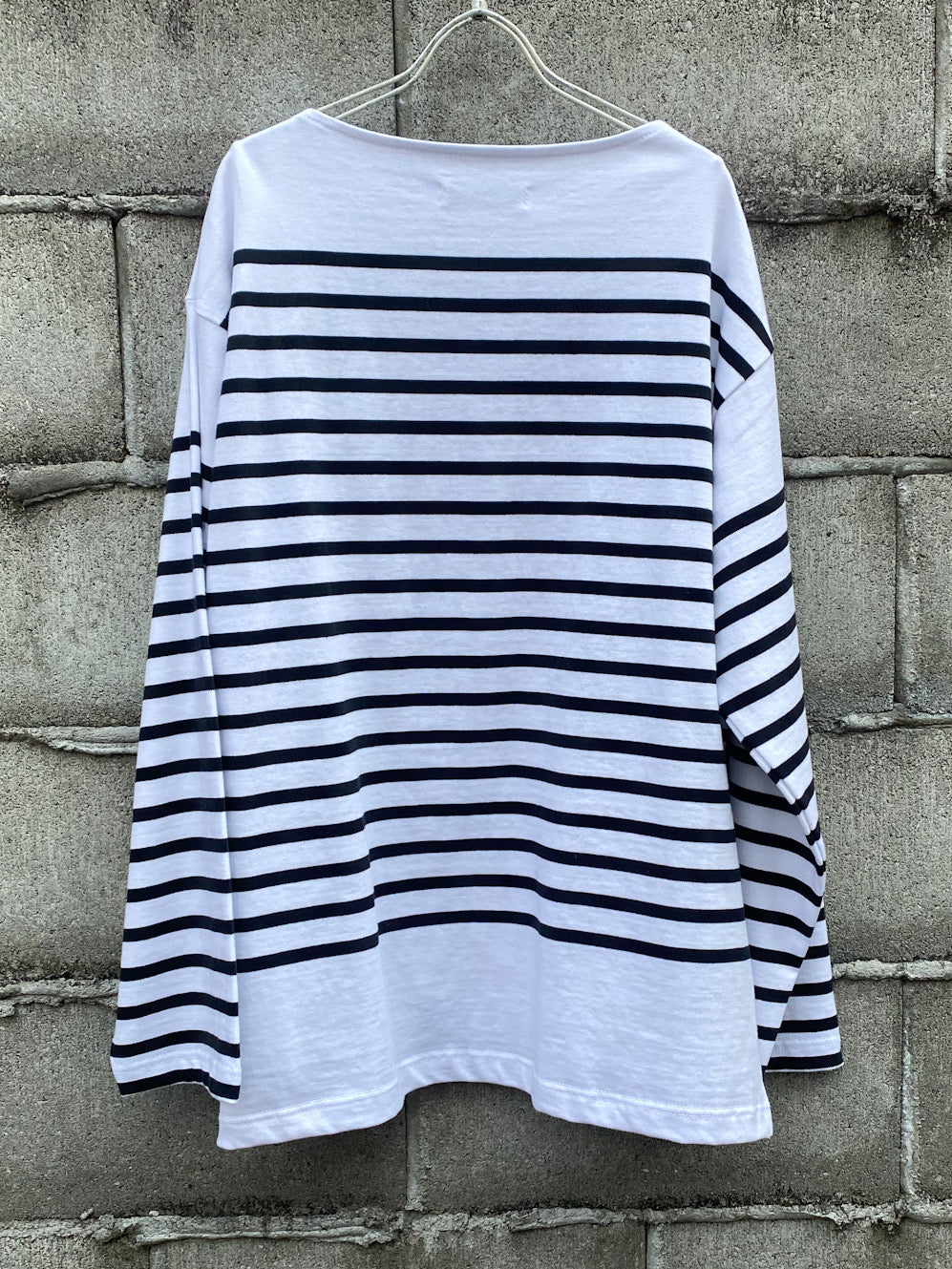 バスクボーダーロングスリーブTシャツ
