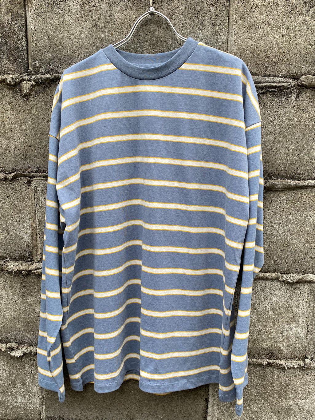 Multi Border L/S T-Shirt