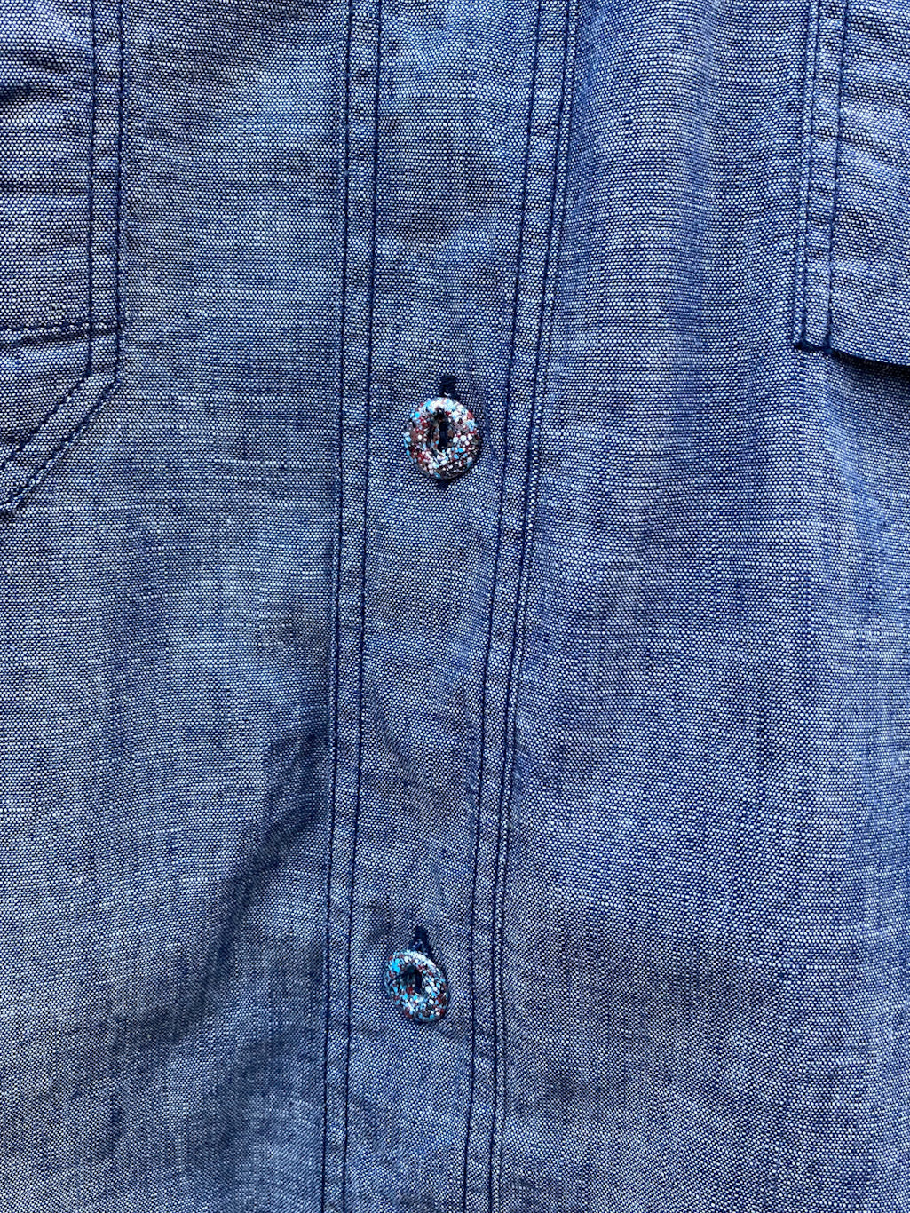 4.7oz SLUB CHAMBRAY WORK SHIRT