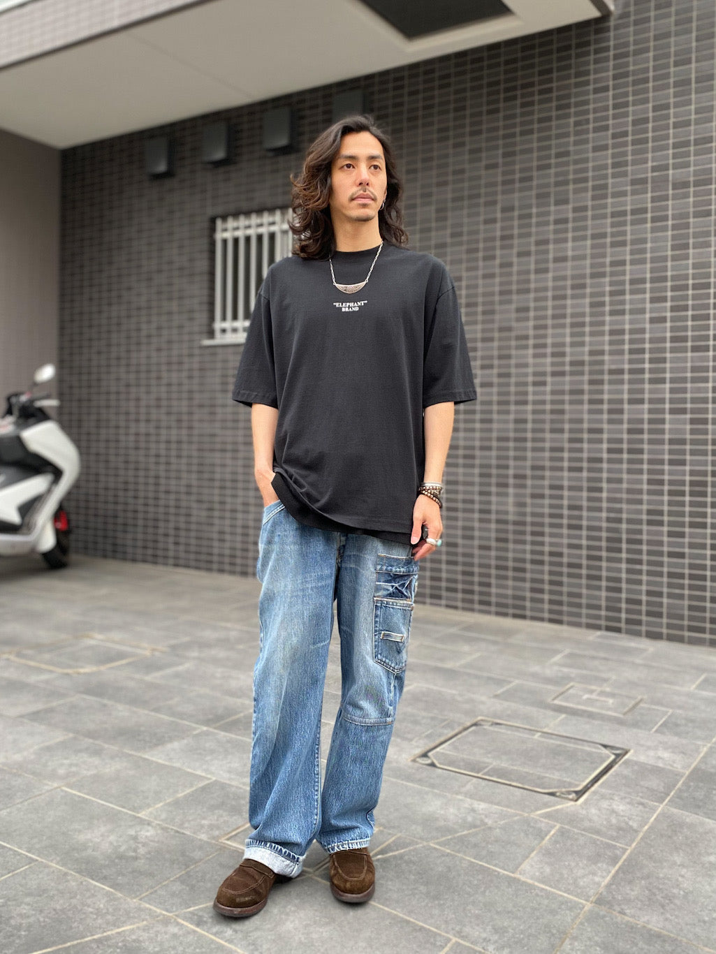 バックバンダナTシャツ