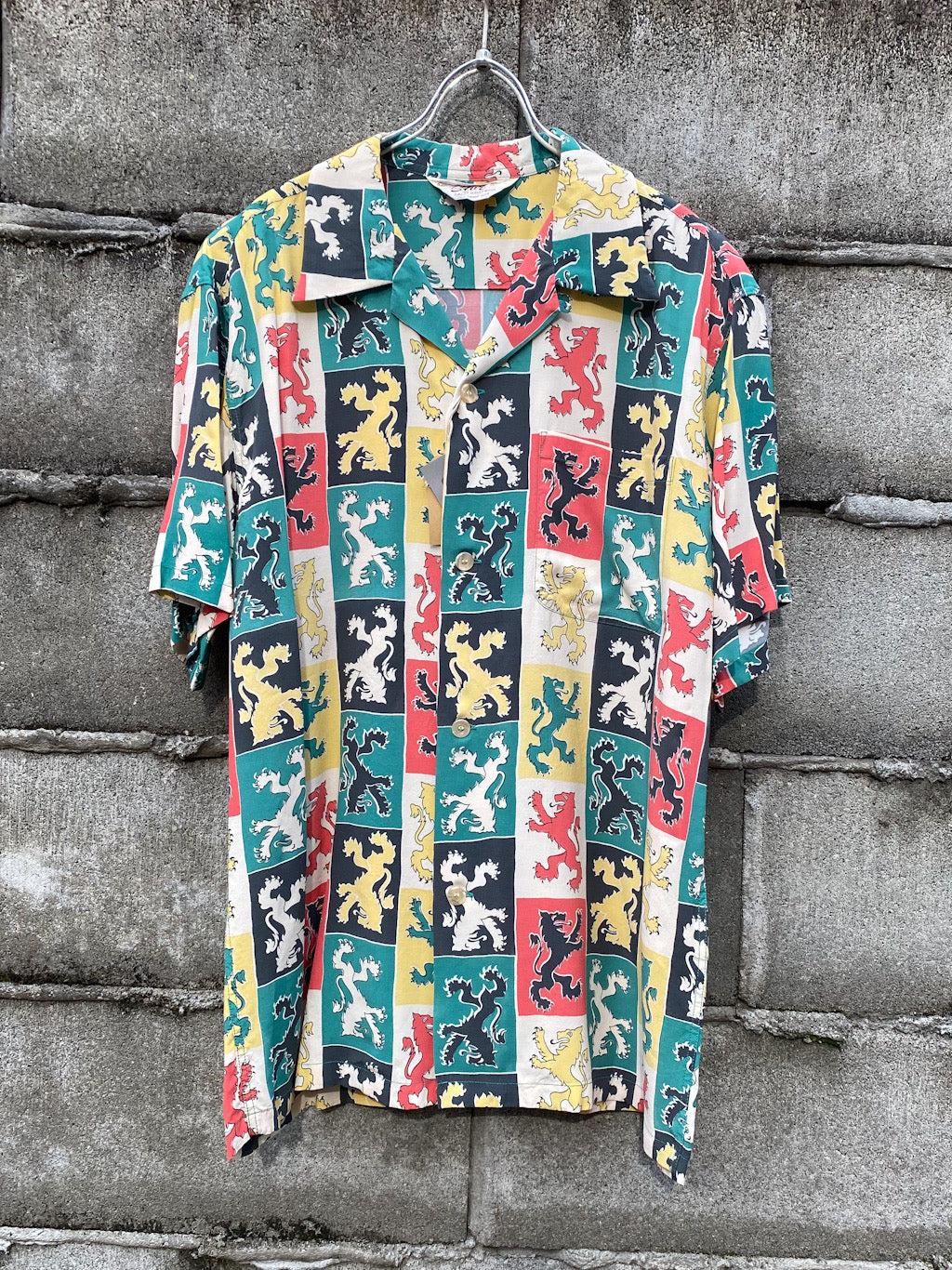 High Density Rayon Shirt “LION RAMPANT”