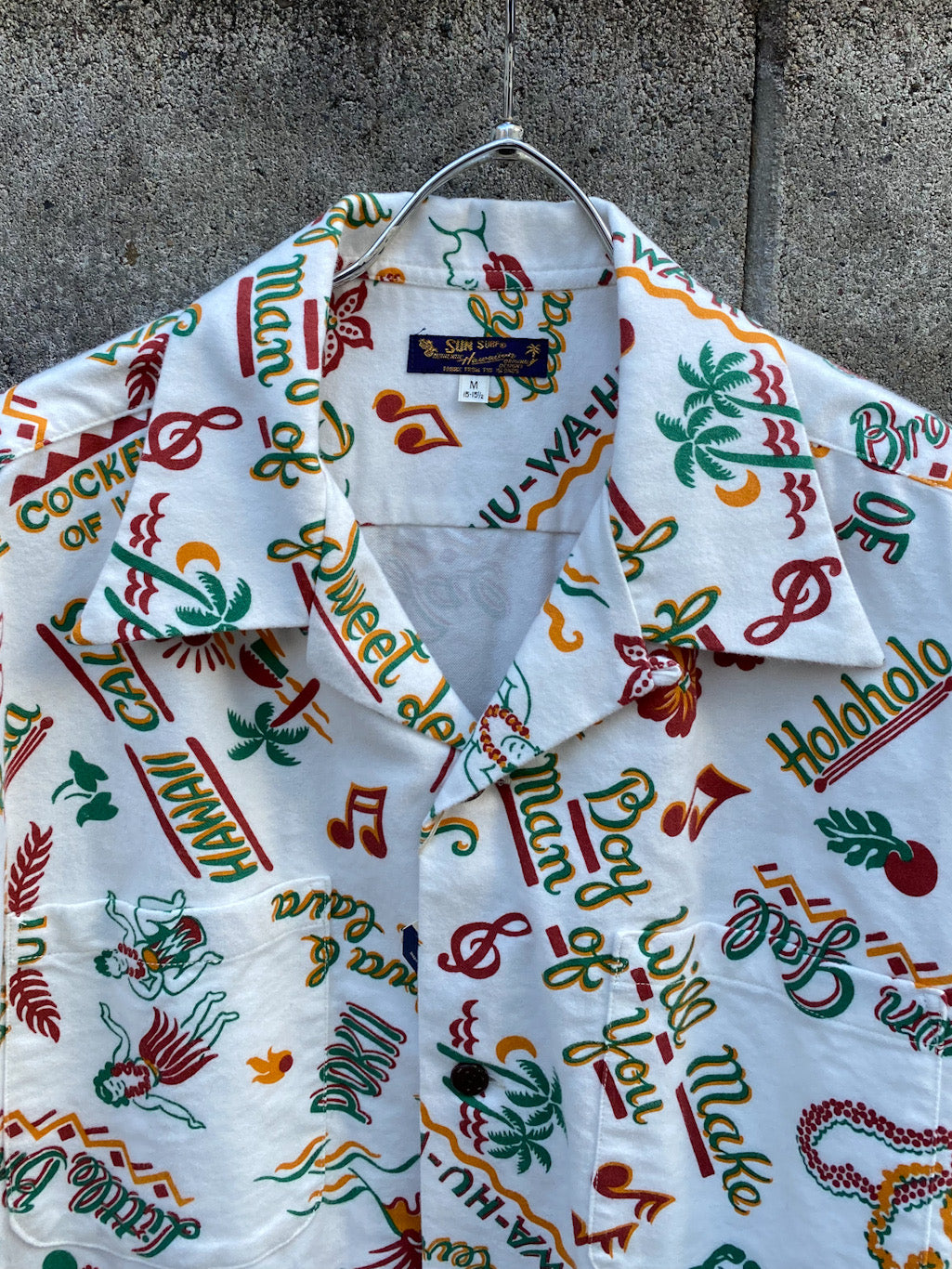 "SWEET LEILANI" Long Sleeve Cotton Flannel Shirt