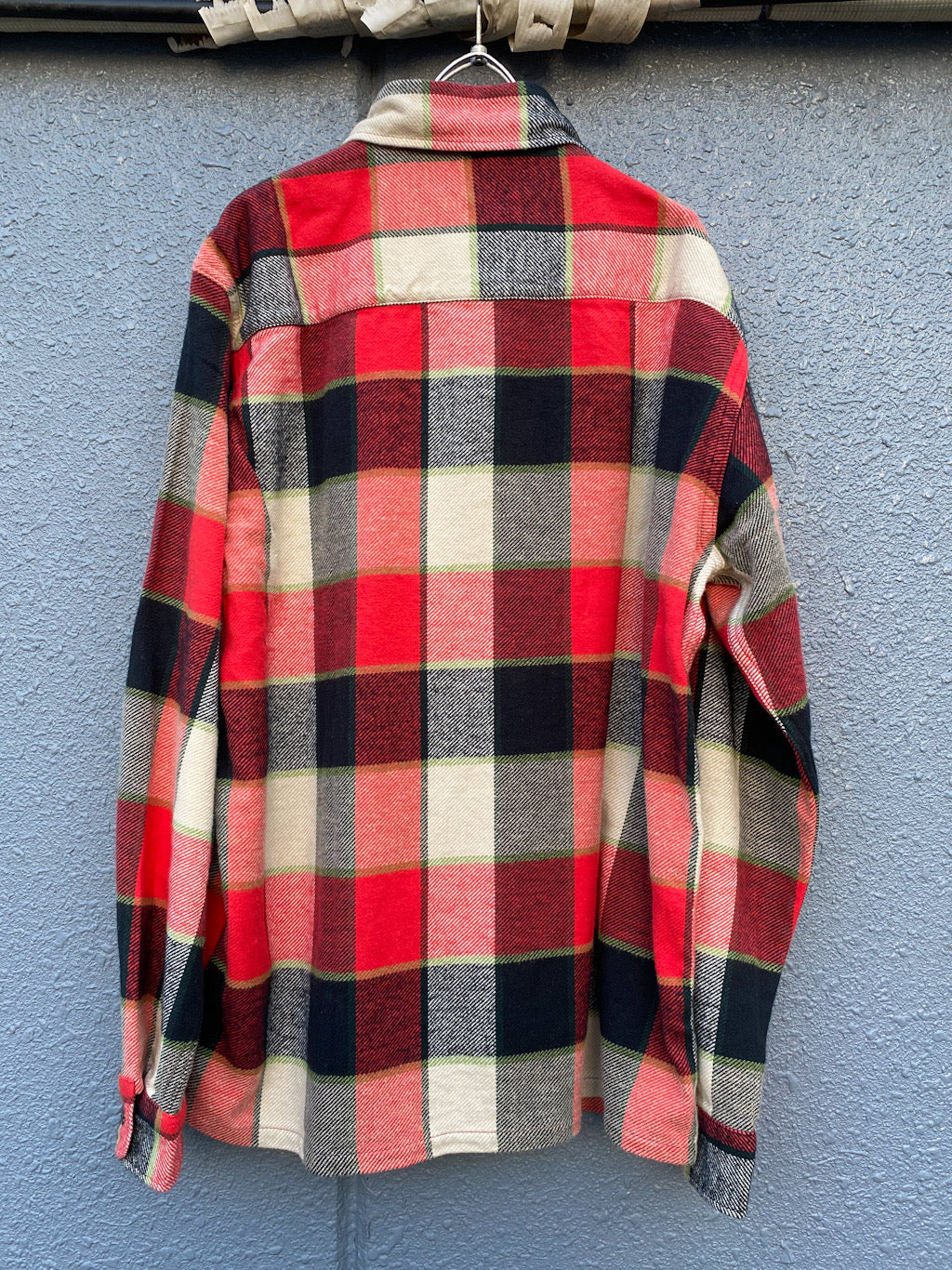 8.5oz. WINDOW CHECK ZIP SHIRT
