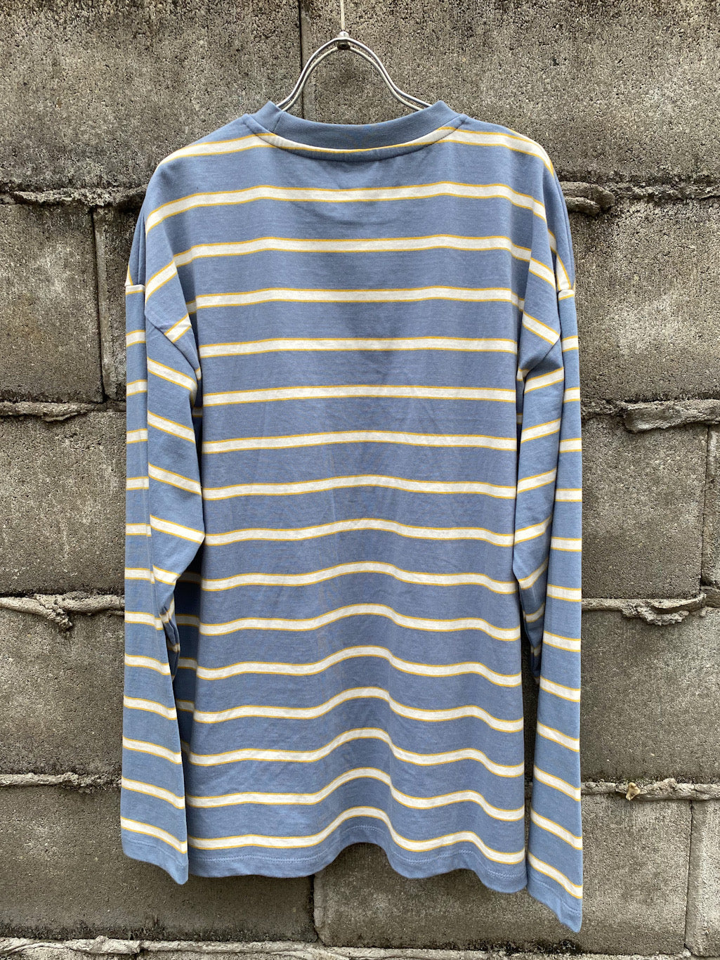 Multi Border L/S T-Shirt