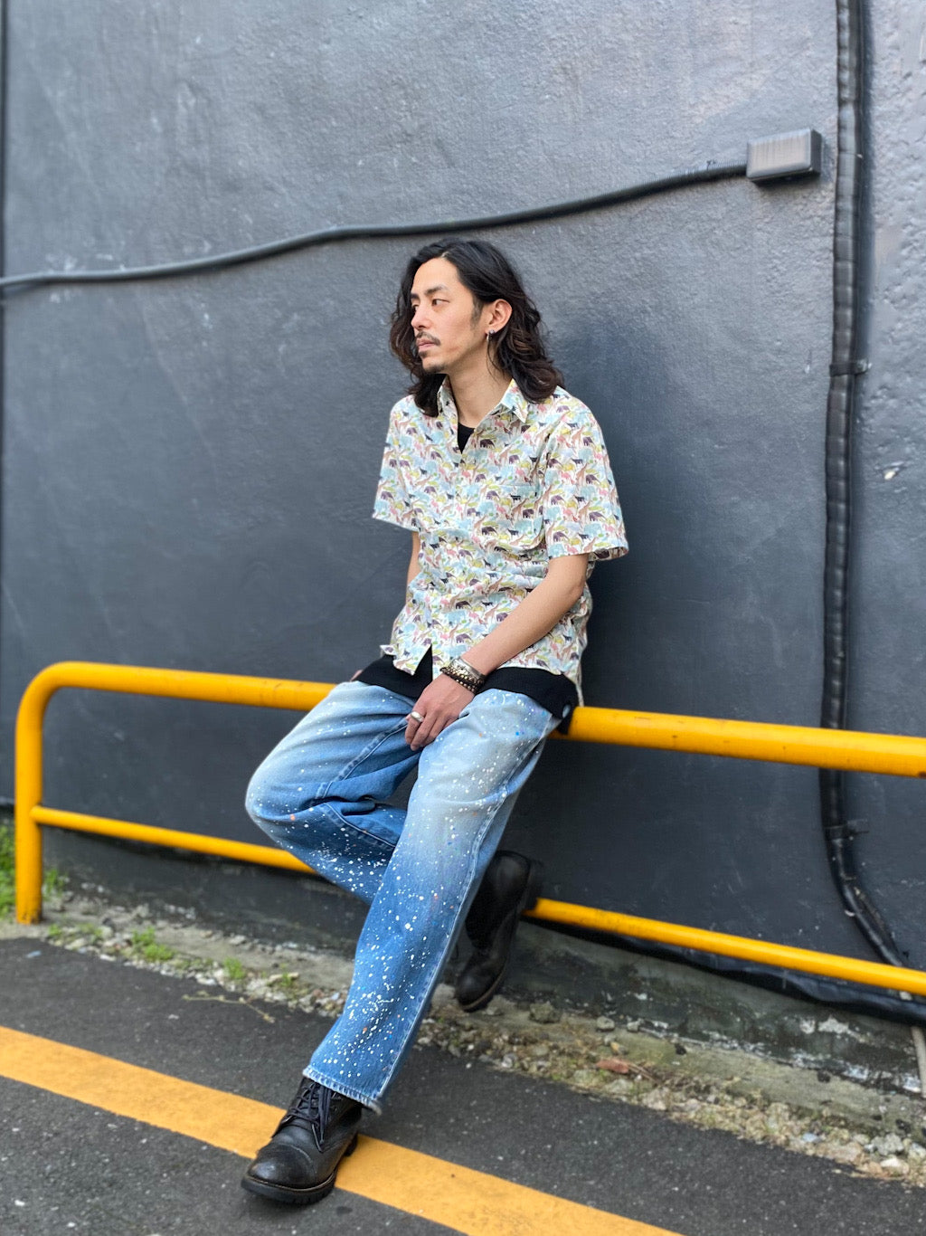 LIBERTY タナローン半袖シャツ