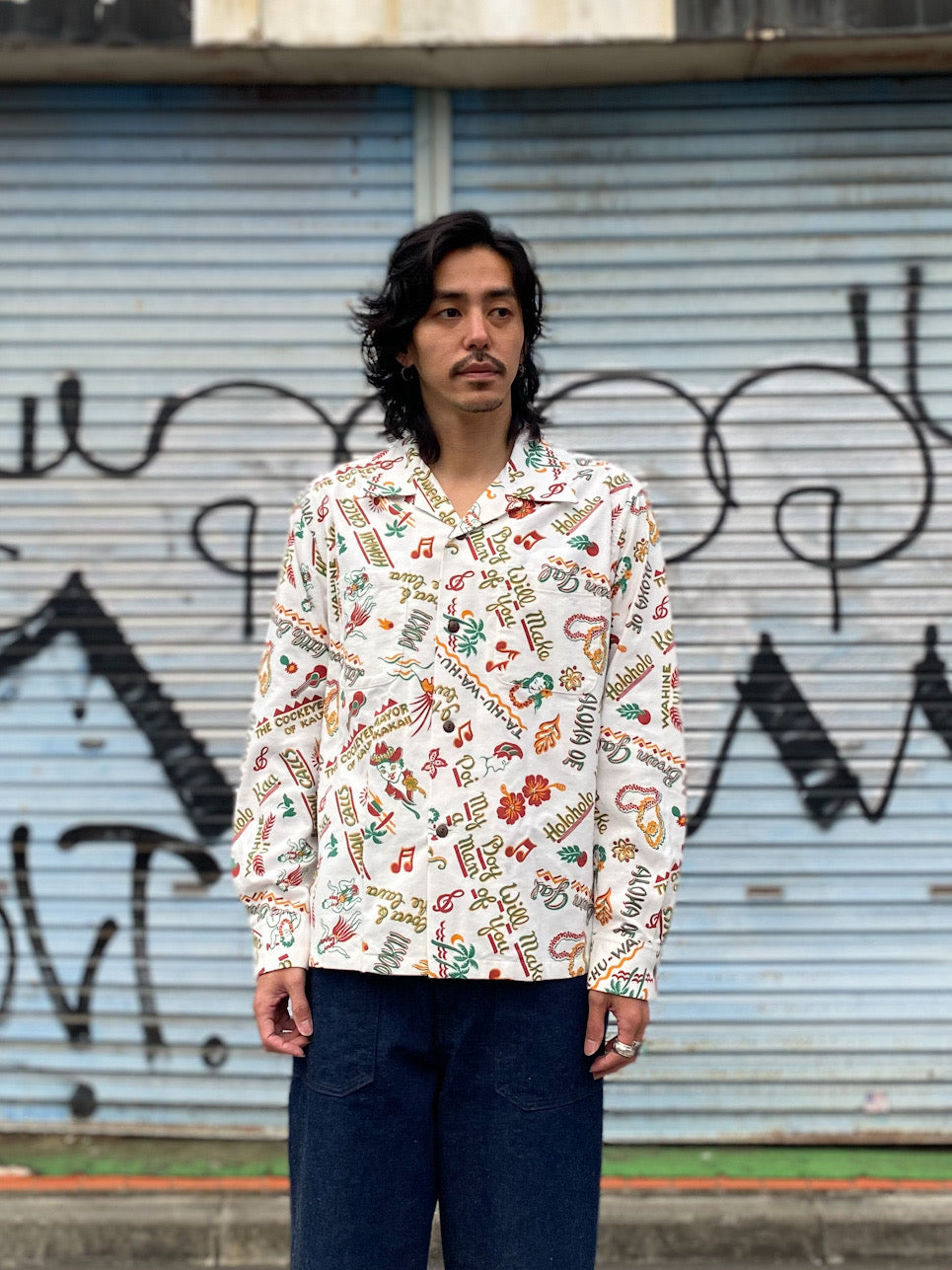 "SWEET LEILANI" Long Sleeve Cotton Flannel Shirt