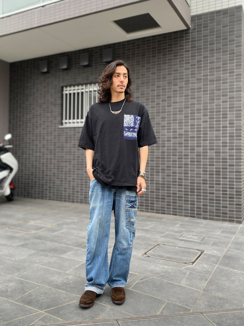 ポケットバンダナTシャツ