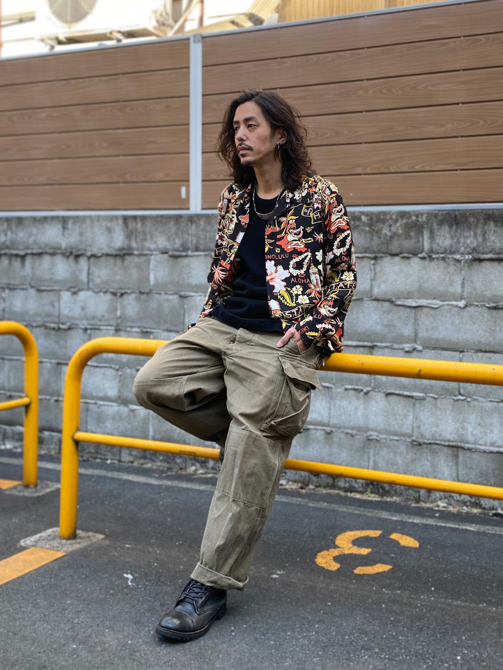 Rayon Hawaiian Shirt “STATE OF HAWAII”