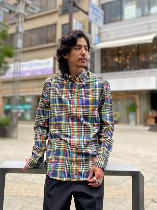 L/S BD Archive ボタンダウンシャツ