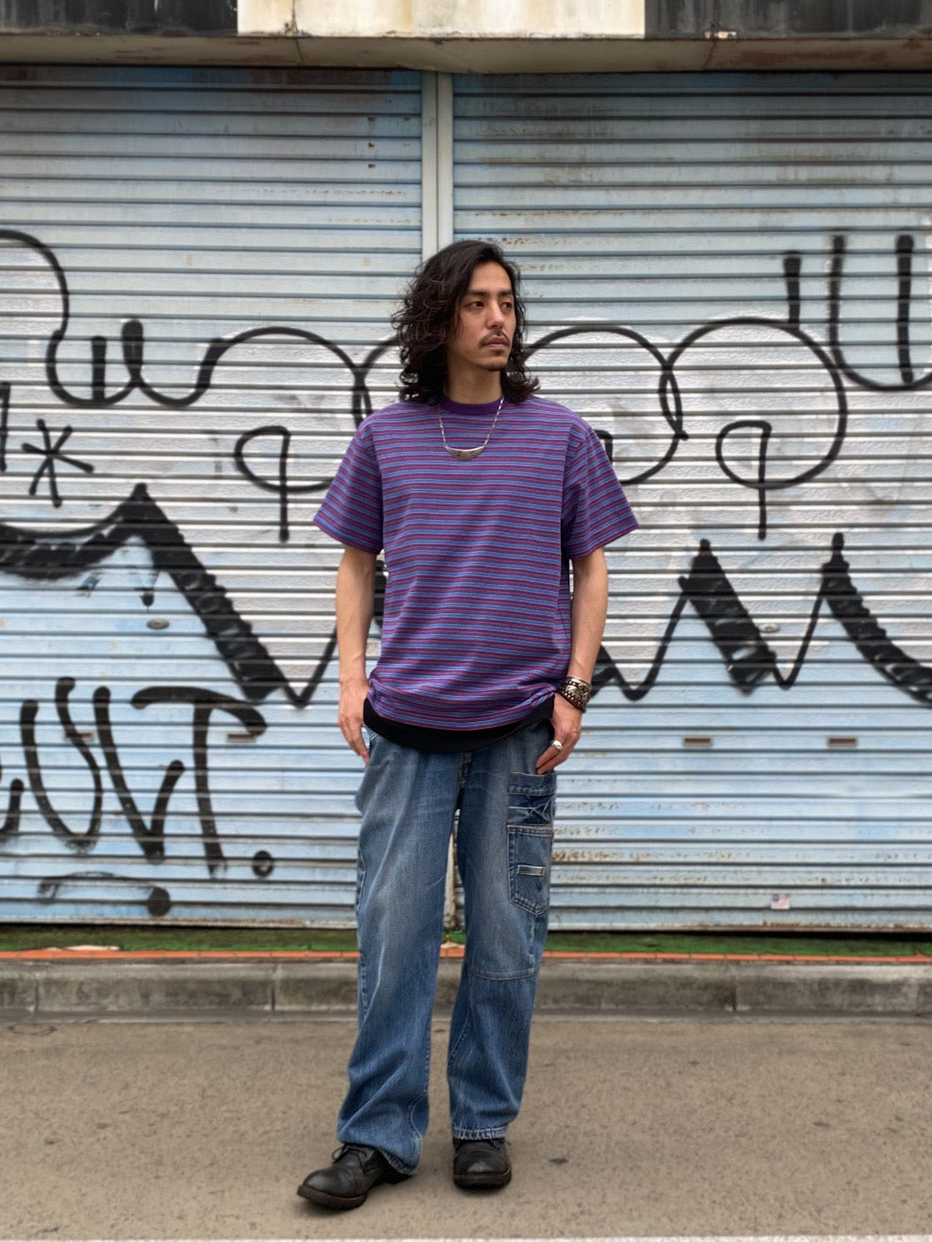 ECOPLUS MULTI BORDER HEAVY TEE