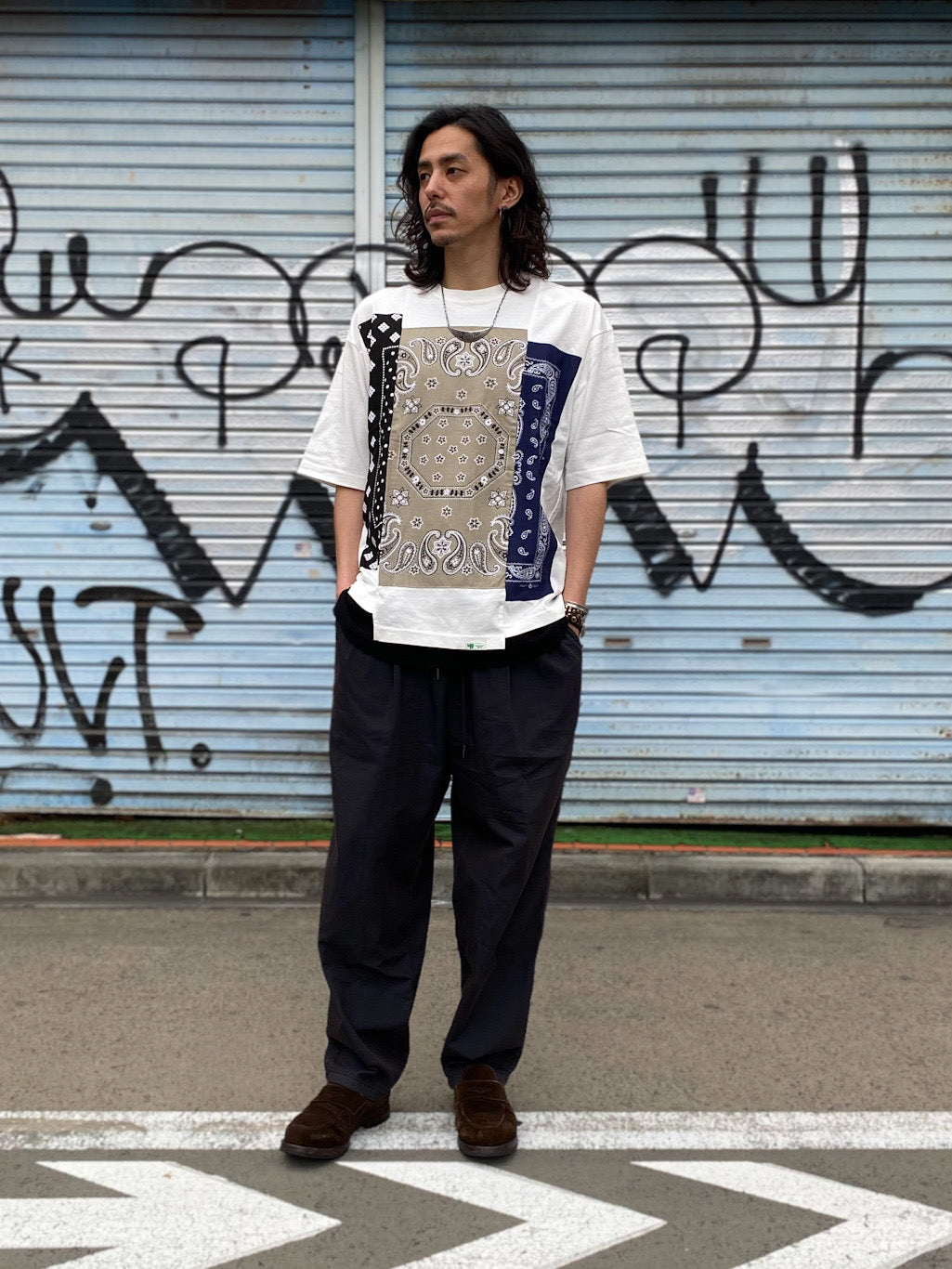 スイッチバンダナTシャツ