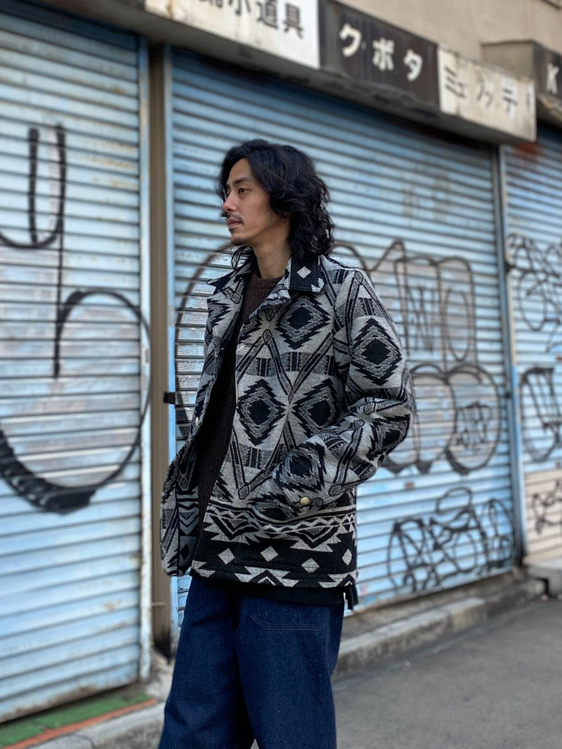 Native American Wool Blanket Jacket