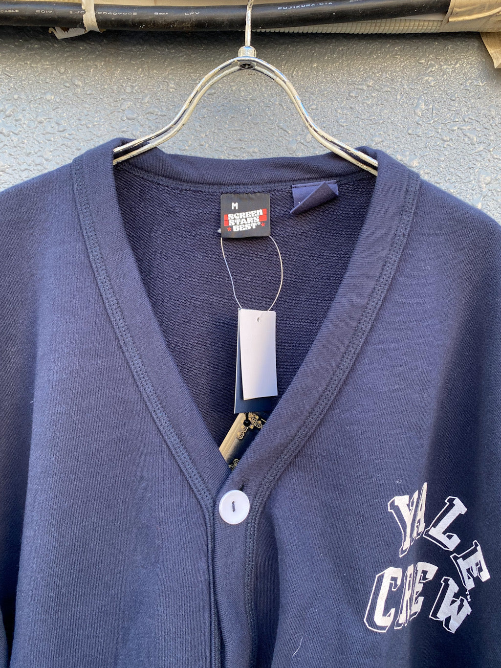 Yale University イエール大学 カレッジプリントカーディガン