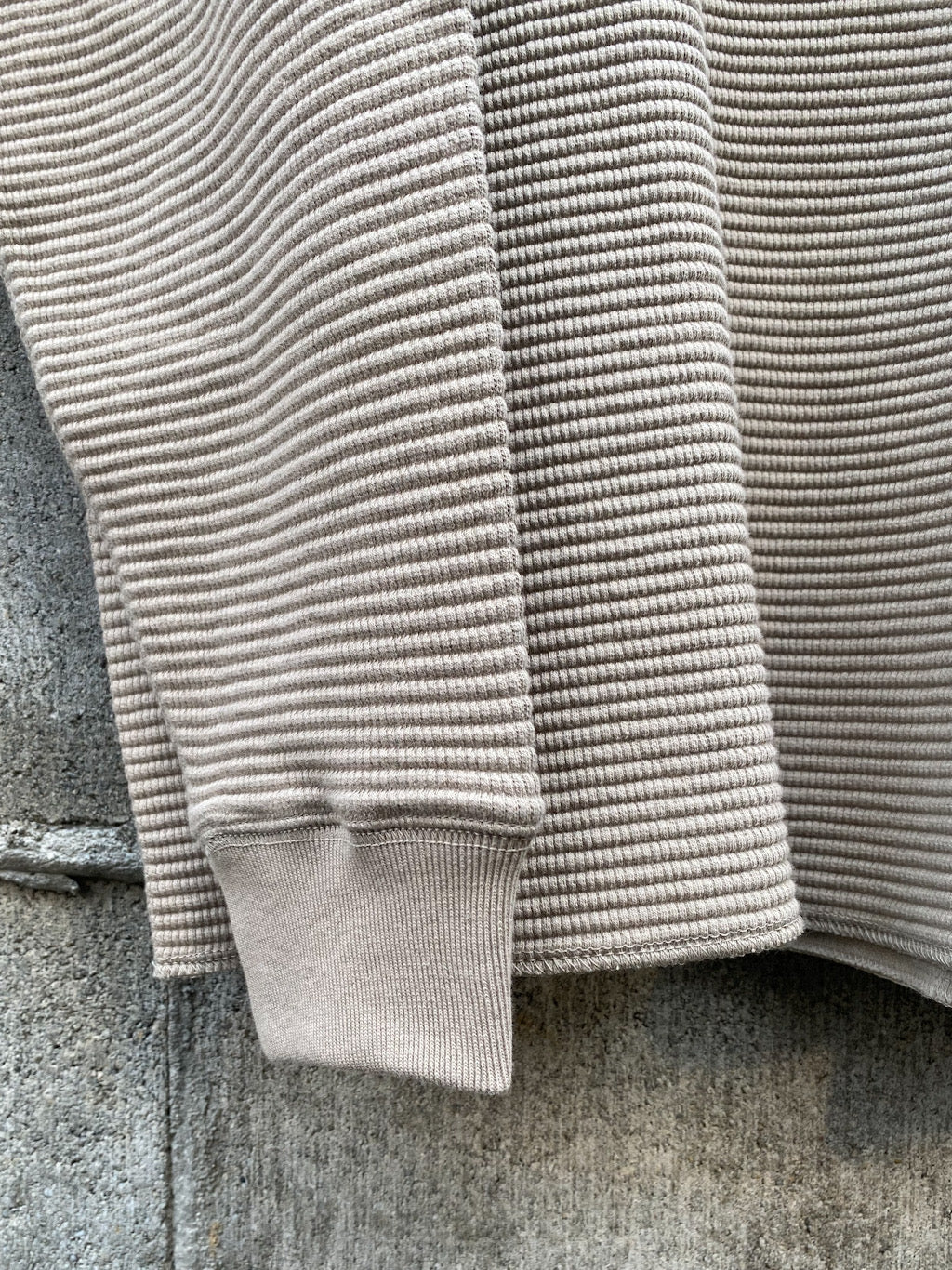 ワッフルロングスリーブTシャツ
