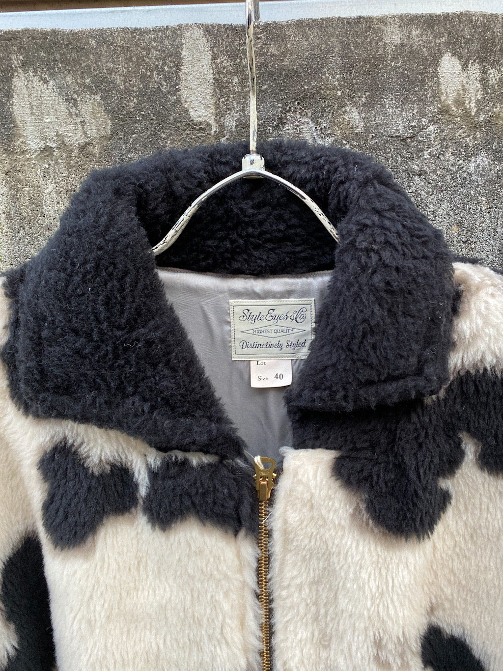 Rockabillykodiak Style Full Zip Jacket "HOLSTEIN"