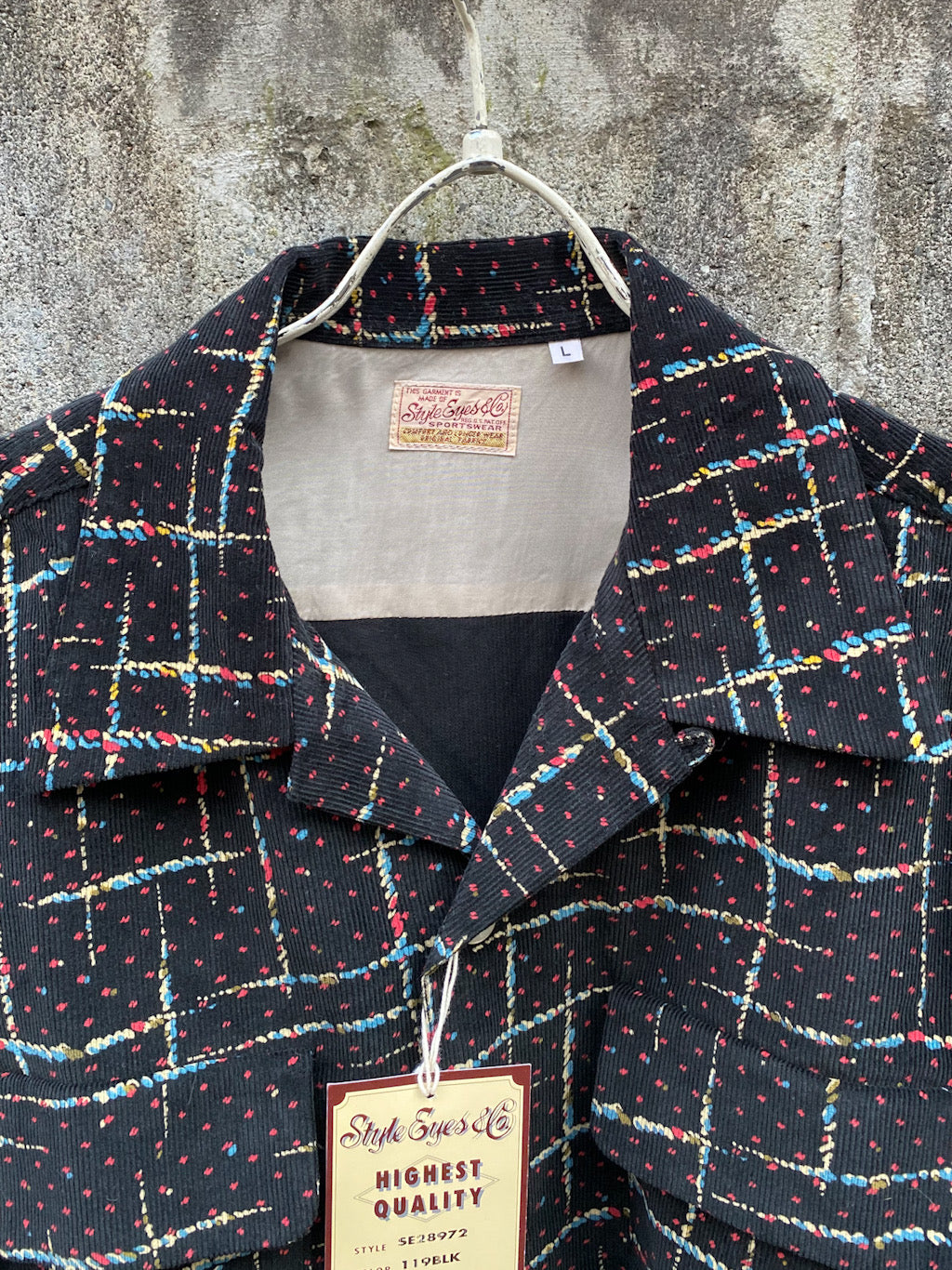 Corduroy Sports Shirt SPLASH