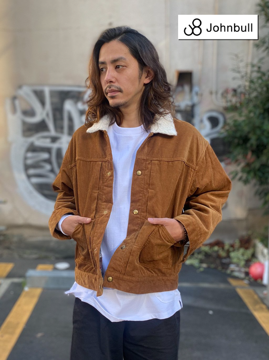 コーデュロイトラッカージャケット