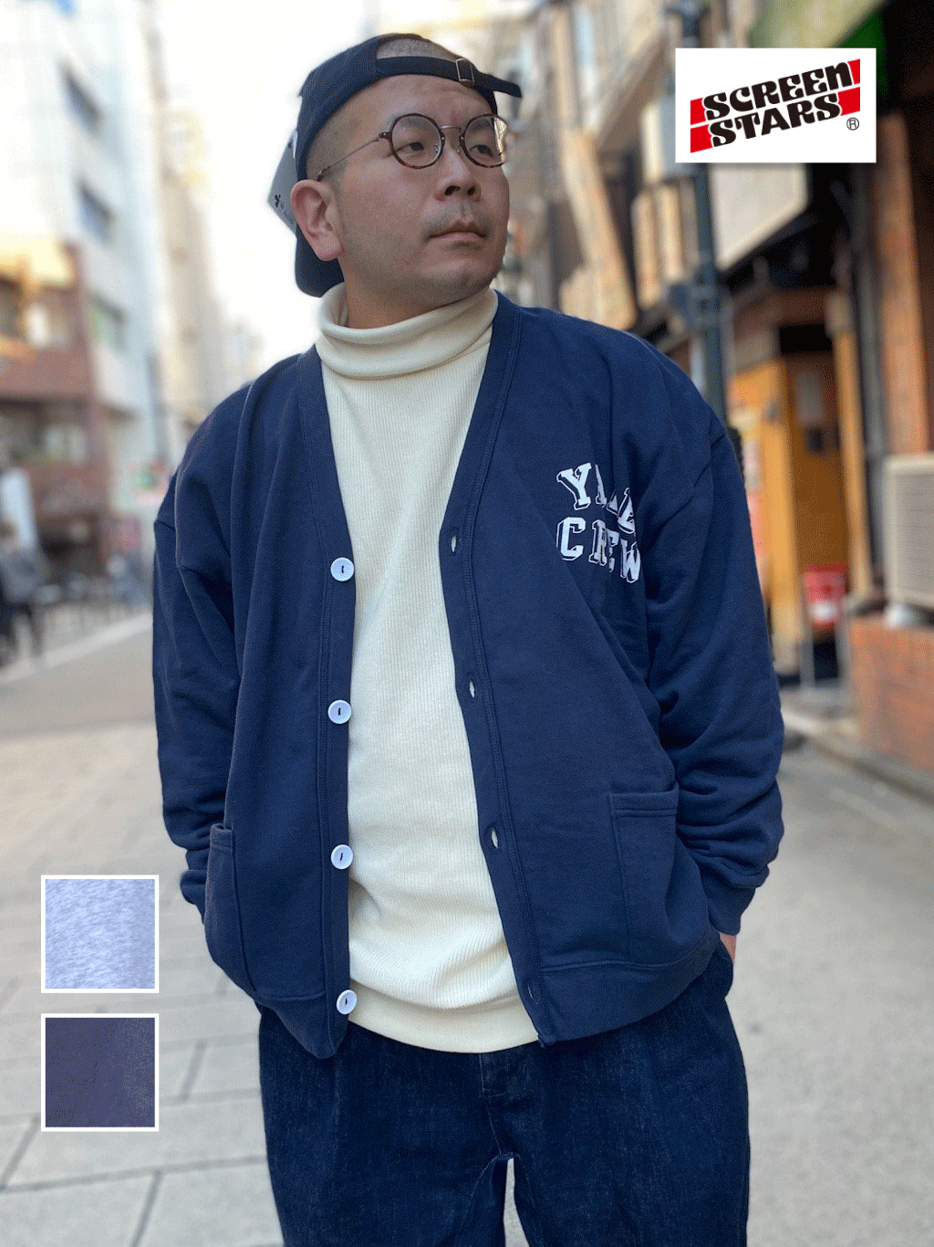 Yale University イエール大学 カレッジプリントカーディガン
