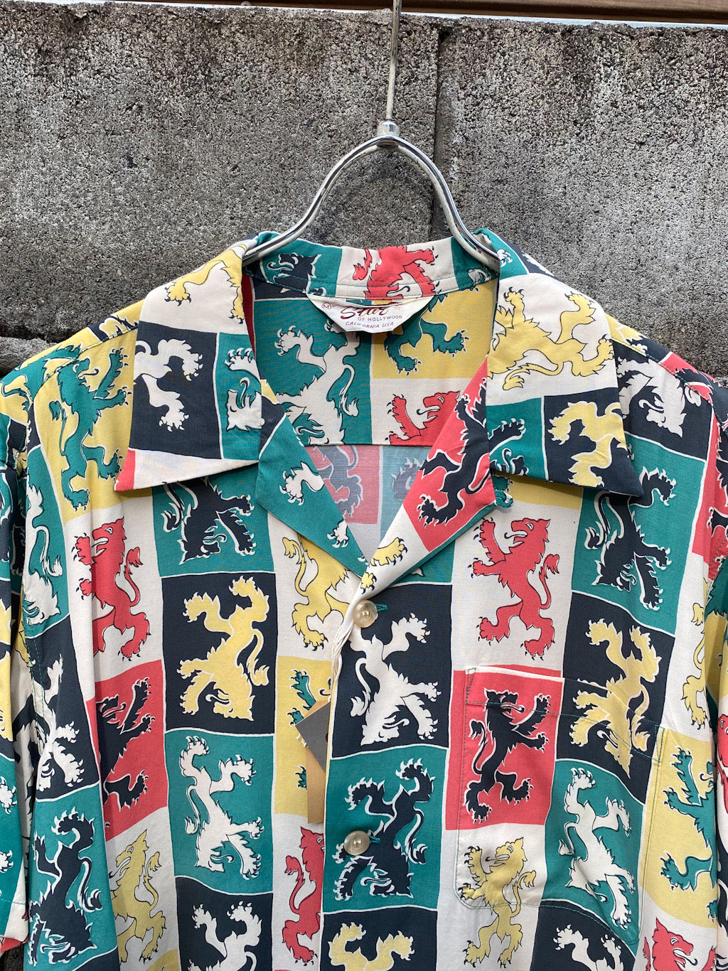 High Density Rayon Shirt “LION RAMPANT”