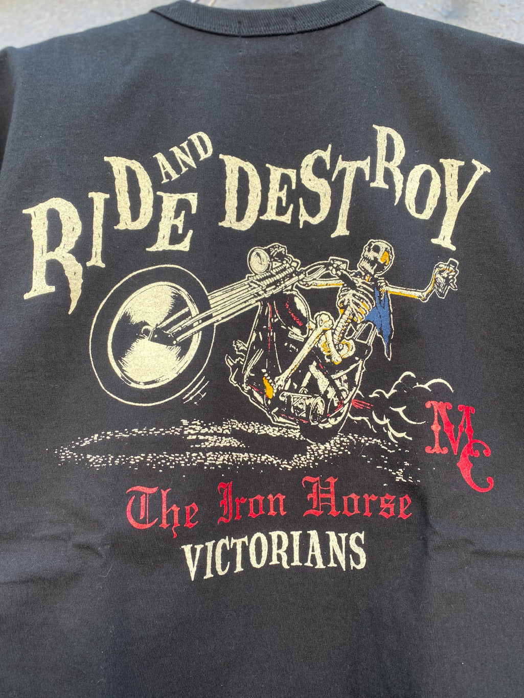 RIDE&DESTROY Tシャツ Black