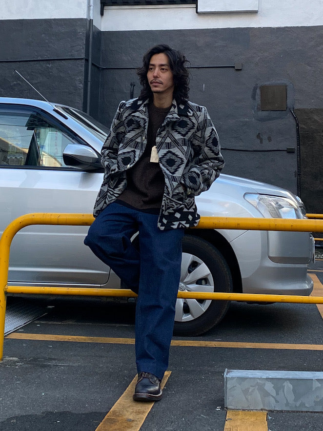 Native American Wool Blanket Jacket