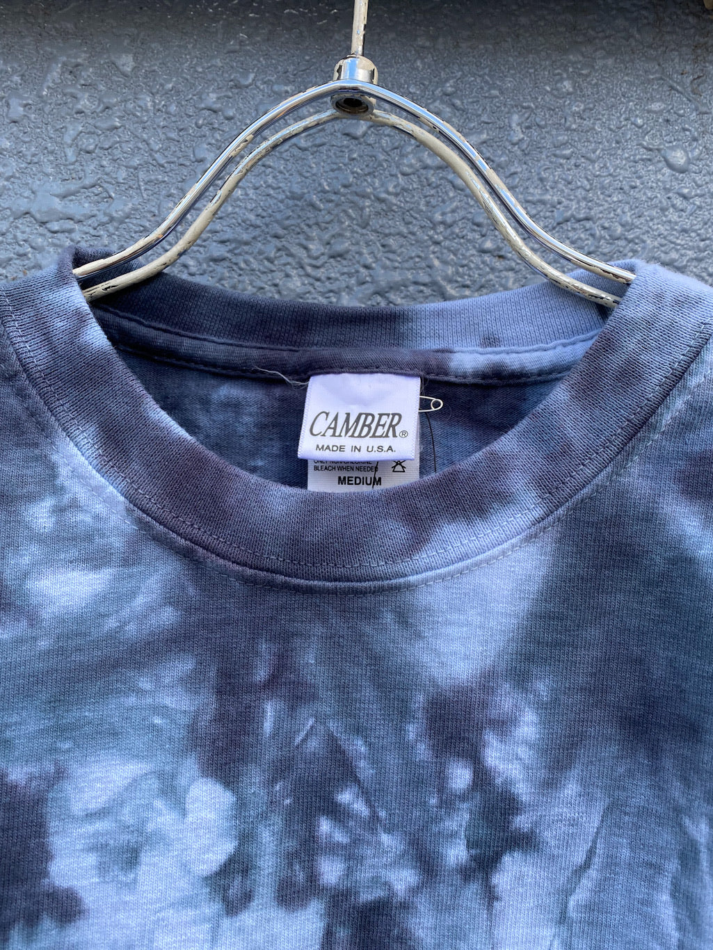 タイダイ染めクルーネックTシャツ Gray