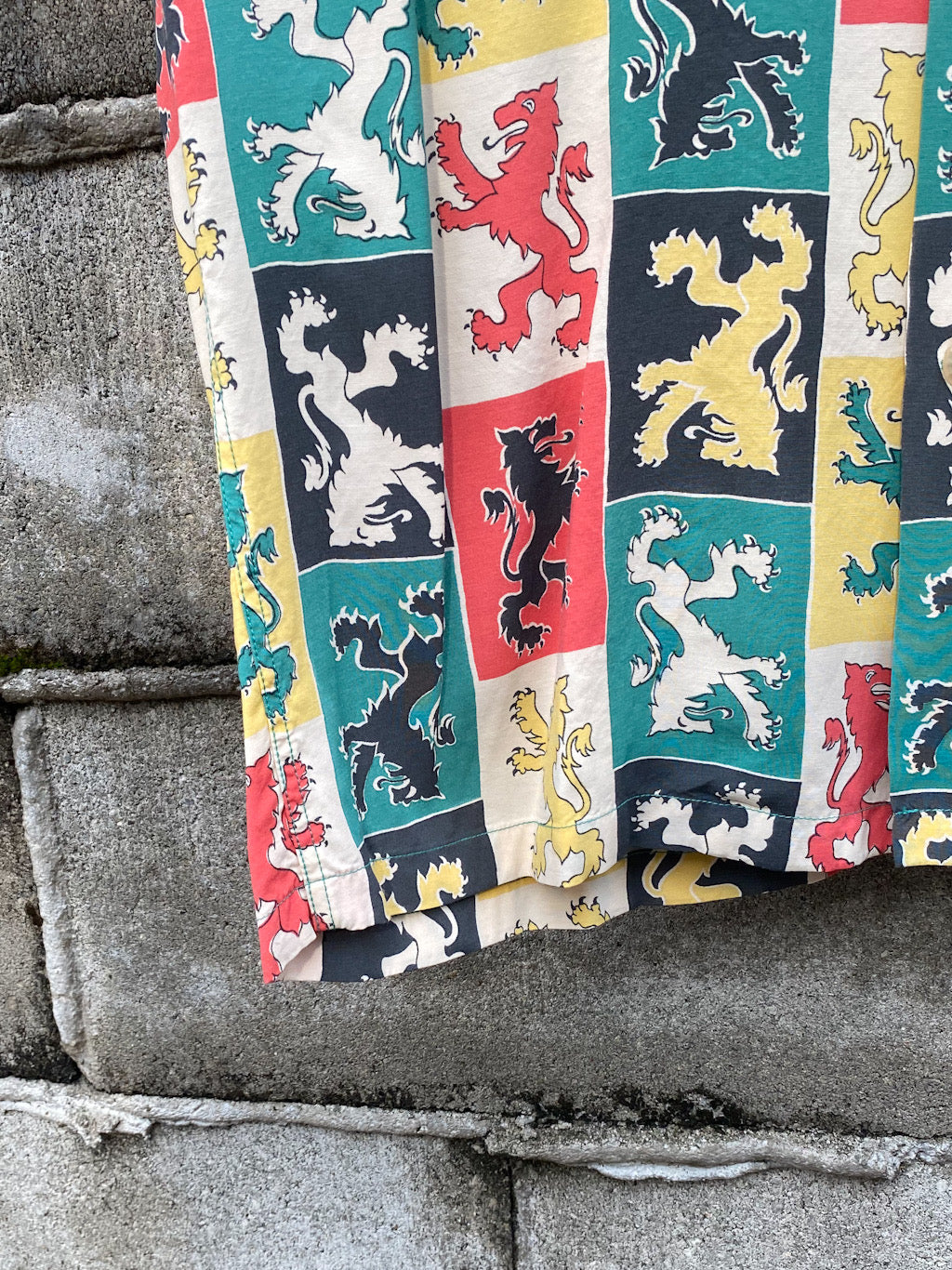 High Density Rayon Shirt “LION RAMPANT”