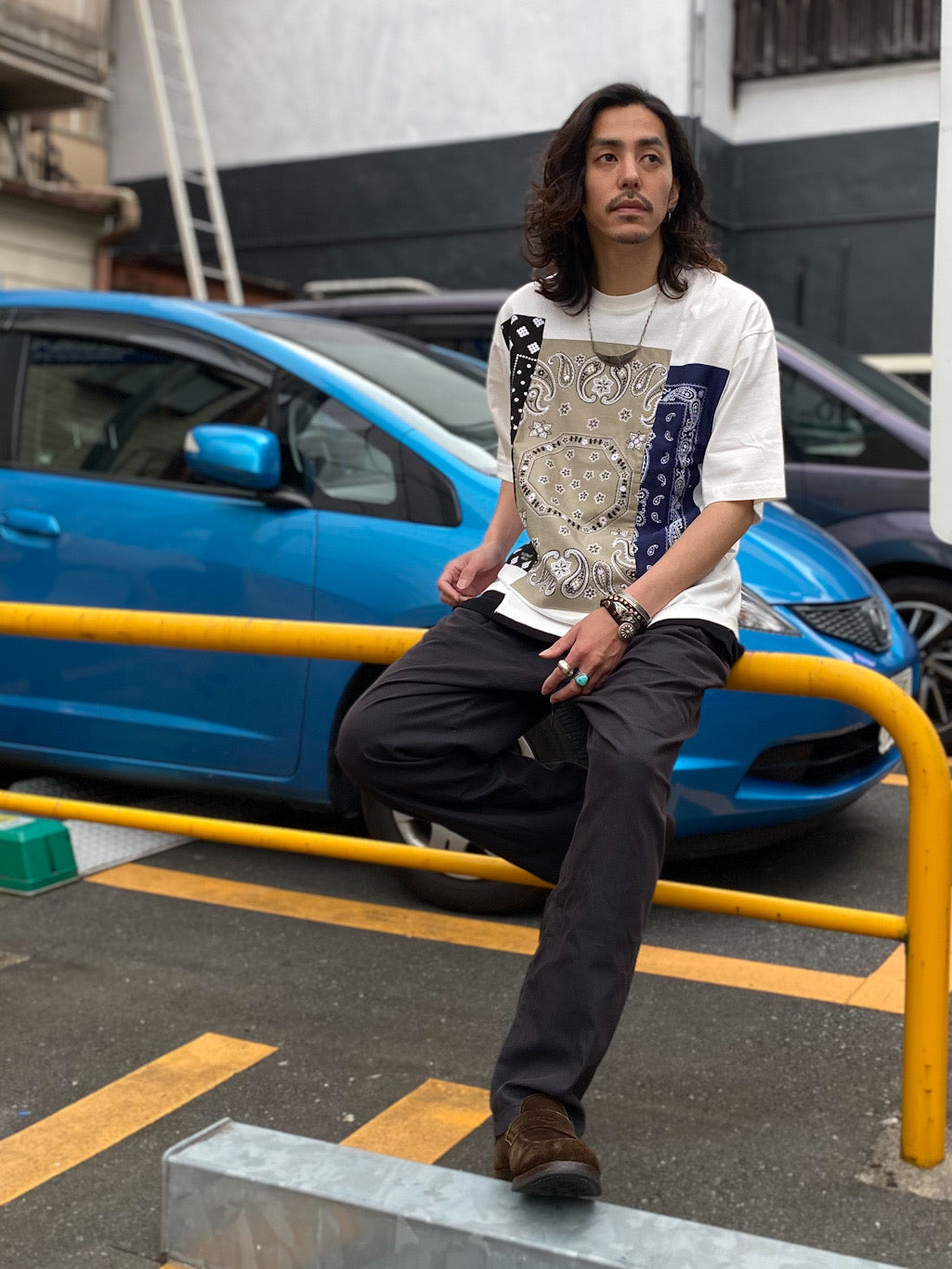 スイッチバンダナTシャツ
