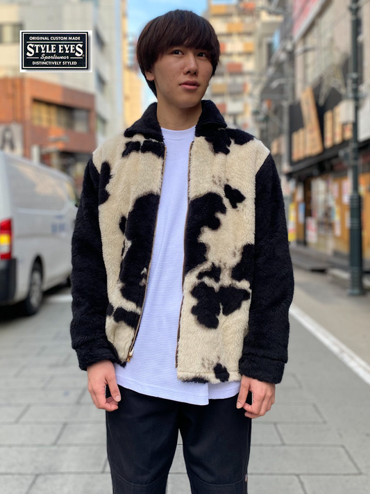 Rockabillykodiak Style Full Zip Jacket "HOLSTEIN"