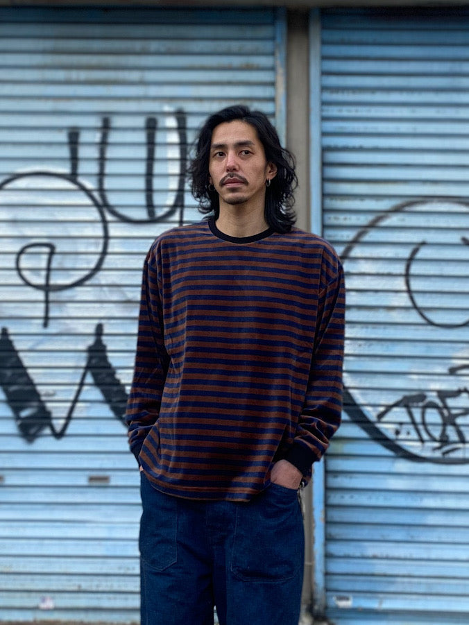 Velour Border L/S Tee