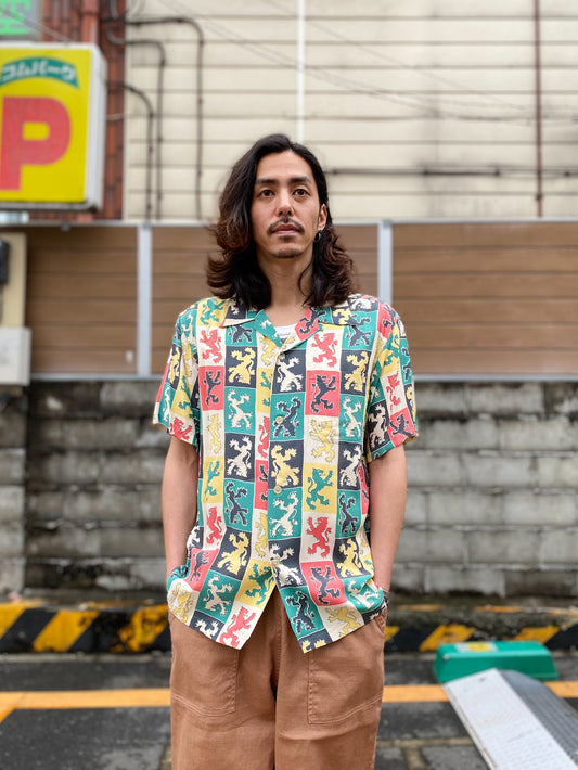 High Density Rayon Shirt “LION RAMPANT”