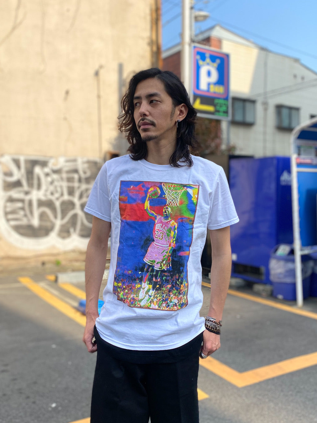 マイケルジョーダングラフィックT